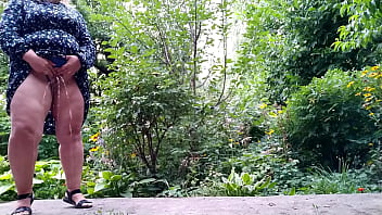 Sweet Step Mother Helps Her Step Son Pee And Pees While Standing