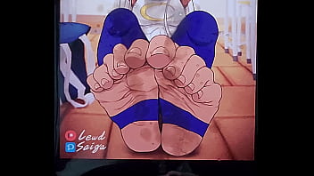 Rumi Usagiyama' Feet Cum Tribute