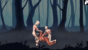 | Valkaree | Military Woman Explores A Forest But Gets Fucked Quickly By Zombies With Hard Cocks Who Cum On Her Face And Big Ass | Hentai Gameplay P1 |