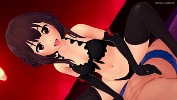 La Maga Megumin Quiere Divertirse Con Una Gran Polla En El Hotel Del Amor, Esta Lista Para Quitarse Su Bañador (versión Adulta) (hentai)