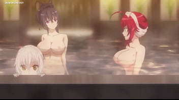 Rias And Okeno Compare Their Boobs To Each Other