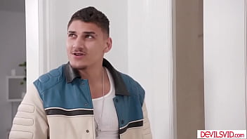 Stepdaughter Watching Her Big Tits Stepmom Fucked By Her Bf