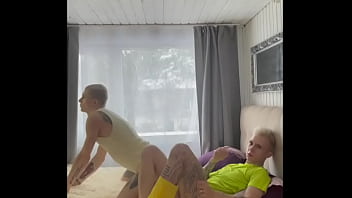 Stepfather Fucked His Stepson And His Sexy Friend, Cumming In Their Holes