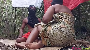 Lie Lie Native Doctor Pulls Off Married Woman Wrapper To Knack Her White Pussy In His Shrine