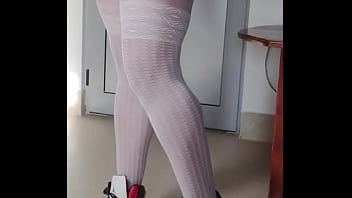 Masturbating In One Of My Favorite Pair Of Pantyhose