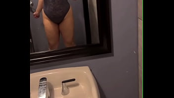 Thick Latina Shakes Fat Ass In Lingerie