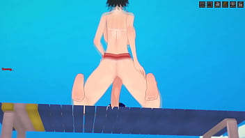 Sarada Ride In A Big Dildo