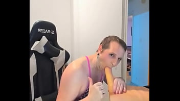 Sissy Denver Shoemaker Gives Blowjob To His Big Dick Male Sex Doll