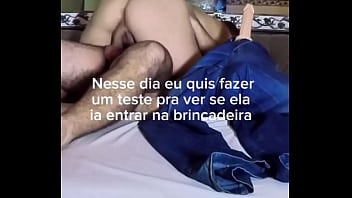 Esposa Com O Corno Imaginando Dois Na Cama