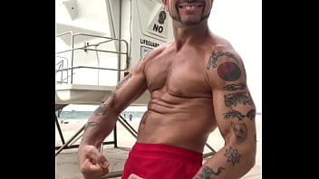 Flexing At Fort Lauderdale Beach