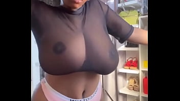 Big Boobs In Transparent Top