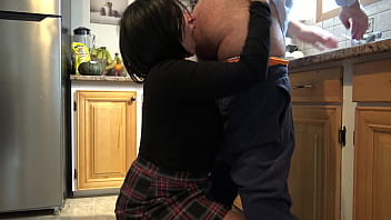 Girls Rimming - Wife Or Whore - Milf Rimjob In Kitchen