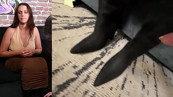 Alisha Is Trying On A Simple Zip Halter And I Take A Peek Inside