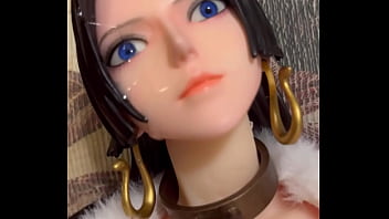 Chained Pirate Empress Boa Hancock Gets Her Cunt Creampied _ Face Blasted With Thick Cum Load 65cm Mini Sex Doll Kemelias