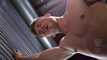 Muscle Stud Fucked By Alien Dildo