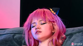 Horny Redhead Anime Girl Rebecca Nikson Massages Her Clit And Plays With A Sex Toy.