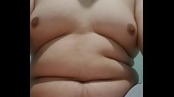 Gordinho Safado Pulsando O Pau