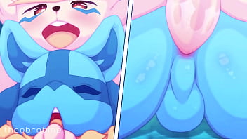 Lucario _ Cinderace // Credits: Theobrobine