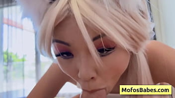 Petite Asian Teen Suck Fat Dick And Get Her Hairy Tight Pussy Pounded Deep - Lulu Chu, Scott Nails