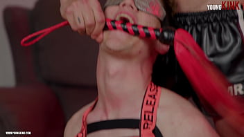 Used As A Slut. She Stuffs Everything Up My Ass Including A Drilling Machine With A Dildo.