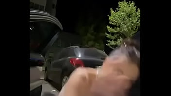 Nude Dancing In Parking Lot