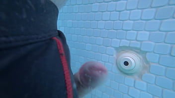 Pool Jet Frenulum Massage Orgasm 2 - (dry Cum)