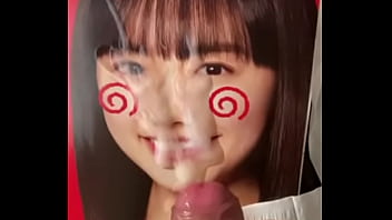 芦田愛菜ちゃんにぶっかけ射精　愛菜ニー大量顔射