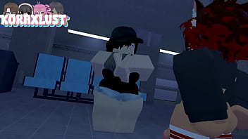 Koraxlust - Roblox Femboy Dominated By Taller Psycho Girl