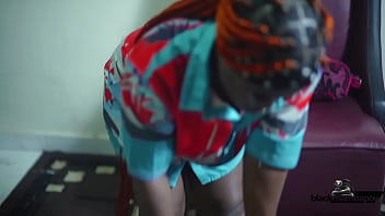 Teenage Oily Ass Room Service Beg To Fuck A Big Black Cook