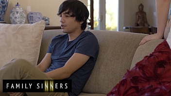 Family Sinners - Stepmom Bunny Madison Makes Her Stepson Ricky Spanish Feel Better After His Break Up