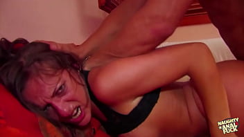 Lustful Brunette Eagerly Gives Head In Preparation For Anal And A Cumshot On Her Melons