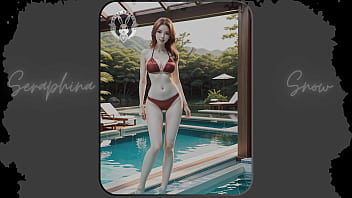 Exploring Seraphina Snow: A Journey Of Charm And Mystery - Part 6 | Ai-generated | Waifu Models #004