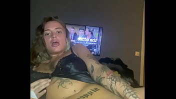 Slutty Goth Teen Loves To Finger All Her Holes