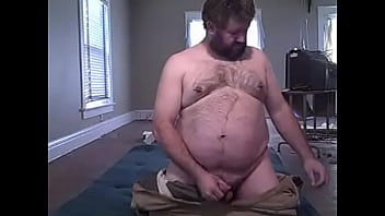 Kspigbear Edging For Sir Wayne Before Locking His Dick Up