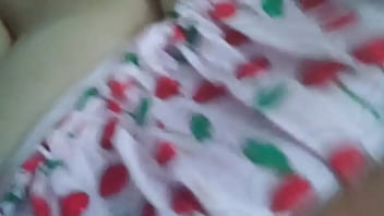 A cherry dress covering my big ?' ??