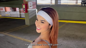 Colombian Teen Seduces Stranger In The Gym To Play With Her Ass With A Anal Plug - Abella Olsen