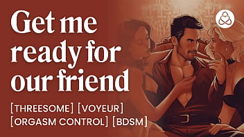 Threesome At A Sex Club, Boss Fucks Her Secretary | Audio Porn For Women