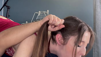 He Wanted A Blowjob So I Let Him Cum All Over My Lips Before Nutting Down My Throat!