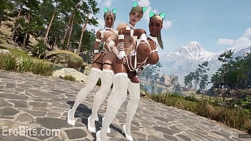 Animated Futanari Orgies. Interactive 3d Porn Game