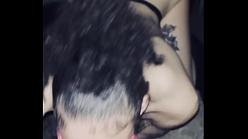 Amateur Light Skin Petite Woman Giving A Blowjob