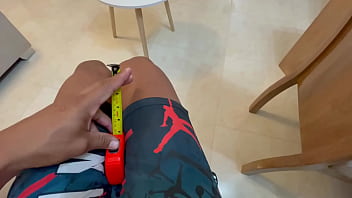 Mi Hermanastra Me Mide La Polla Para Que La Pueda Follar Muy Duro Hasta Llenar Su Boca De Leche 1pt