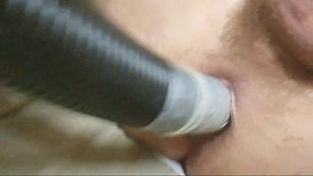 Pounding Myself With A Huge Homemade Dildo - Virgin, But Heres Proof Im Stretched. Any Hung Studs In The Area, I_ve Been Training For You