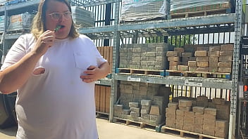 Sissy Hazel Eats Nasty Lollipop In Public