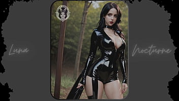 Introducing Luna Nocturne: Your Gothic Waifu - Part 10 | Powered By Artificial Intelligence | Waifumodels #005