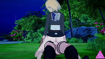 Historia Fa Sesso Con Mikasa Shingeki No Kyojin - hot, babe, blowjob, hentai, big-tits - Video 157147