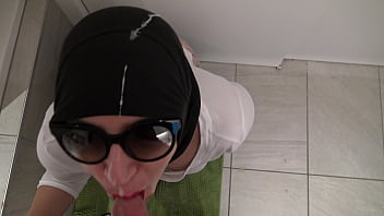 This Turkish Muslim Wife Is Shocked When Her Stepson Cums All Over Her Face!!!