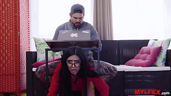 Mylfex - Sweet Spanish Milf Confronted By Boy Of The House