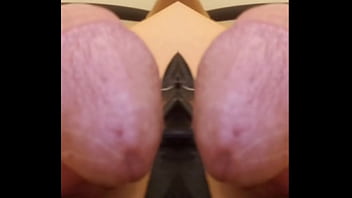 MIRRanuz-25 20240426 film Orgasm Drips Semem on Tits of Dr BARBIE _ BARBIE peg leg