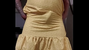Cumming In Wifes Dress