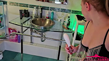 From Peeing To A Wild Squirt Orgasm - amateur, squirting, solo, dirty, fetish, close-up, whore, toilet, piss, piss-drinking, peeping, pink - Video 275748